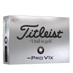 Titleist Pro V1x Left Dash RCT Golf Balls 12-Pack