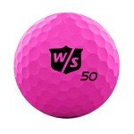 Wilson Staff Fifty Elite Pink Golf Balls