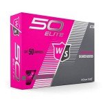 Wilson Staff Fifty Elite Pink Golf Balls