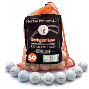 50 Recycled Golf Balls for All Major Brands