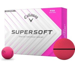 Callaway Supersoft Matte Pink Golf Balls - 2025