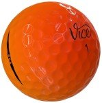 Vice Pro Golf Balls - Red/Orange (2025 Model)