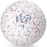 Vice Pro Golf Balls - 2025 Red/Blue Drip