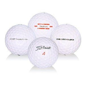 Budget-Friendly Recycled Golf Balls - 50 Pack