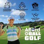 Budget-Friendly Recycled Golf Balls - 50 Pack