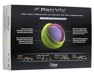 Titleist ProV1x Golf Balls - 1 Dozen White