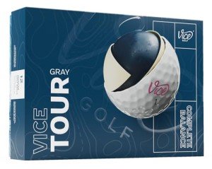 Vice Tour Golf Balls - 2025 Gray Model