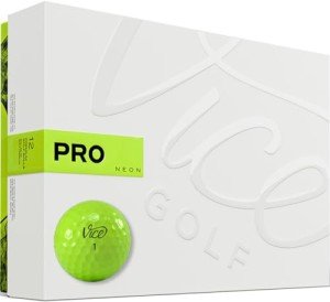 Vice Pro Neon Lime Golf Balls - 12 Pack
