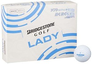 Bridgestone Lady White Golf Balls 12-Pack