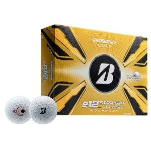 Bridgestone e12 Straight Golf Balls - White