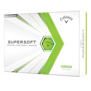 Callaway 2021 Supersoft Green Golf Balls