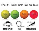 Volvik Crystal Color Golf Balls - 1 Dozen Bundle