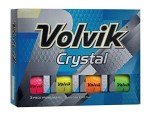 Volvik Crystal Color Golf Balls - 1 Dozen Bundle