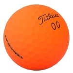 Titleist Velocity Matte Orange Golf Balls - 12 Pack
