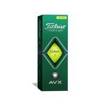 Titleist AVX Yellow Golf Balls - Dozen Pack