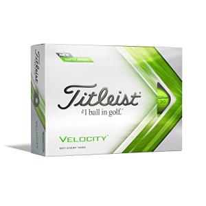 Titleist Velocity Matte Green Golf Balls Dozen