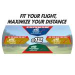 Bridgestone e12 Straight White Golf Balls - 24 Pack