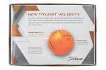 Titleist Velocity Matte Orange Golf Balls - 12 Pack
