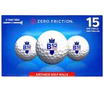 Zero Friction B52 Distance Golf Balls - 15 Pack