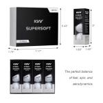 KVV High Performance 2-Piece White Golf Balls