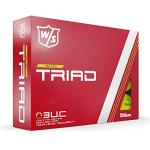 Wilson Staff Triad Yellow Golf Balls - 12 Pack