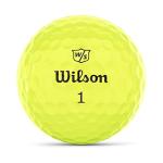 Wilson Staff Triad Yellow Golf Balls - 12 Pack