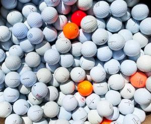 72 Mixed Practice Golf Balls in Mesh Bag