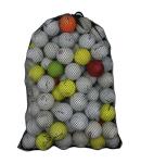 72 Mixed Practice Golf Balls in Mesh Bag