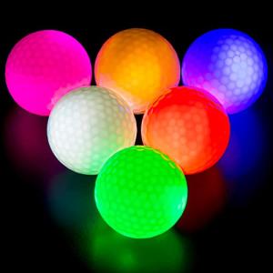 THIODOON Glow in The Dark Golf Balls - 6 Pack