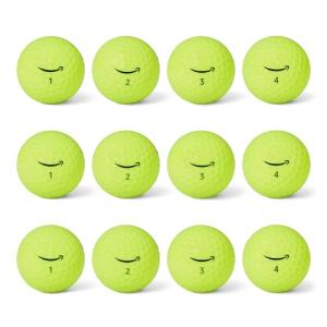 Amazon Basics Soft Yellow Golf Balls, 12-Pack