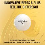 Honma BERES 5S Plus Golf Balls, Max Distance