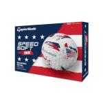 TaylorMade SpeedSoft Golf Balls - USA Dozen