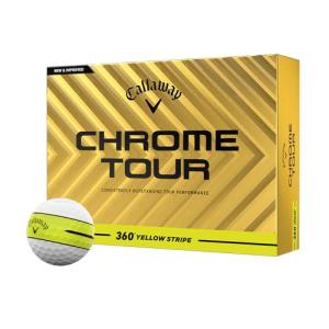 Callaway Chrome Tour 360 Yellow Golf Ball