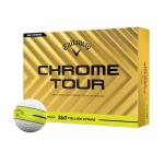 Callaway Chrome Tour 360 Yellow Golf Ball