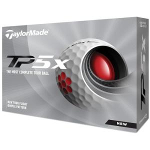 TaylorMade TP5x White Golf Balls 2021