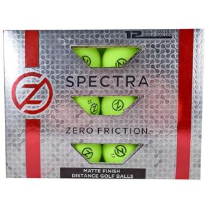 Zero Friction Neon Lime Spectra Golf Balls