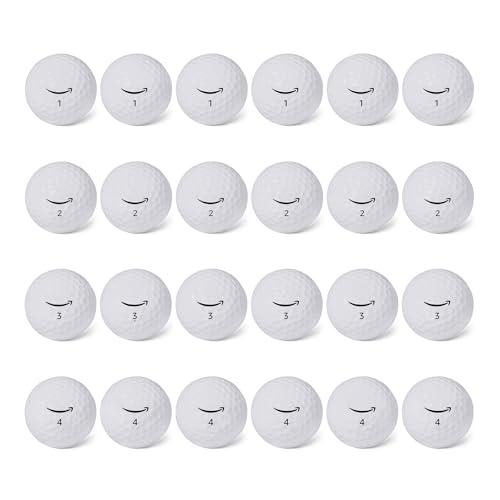 Amazon Basics Core Soft Golf Balls - 24 Pack