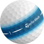 TaylorMade Tour Response Stripe Golf Balls - Blue 12 Pack