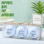 HyDren Wedding Golf Balls Officiant Gift Set