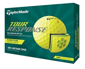 TaylorMade Tour Response Yellow Golf Balls