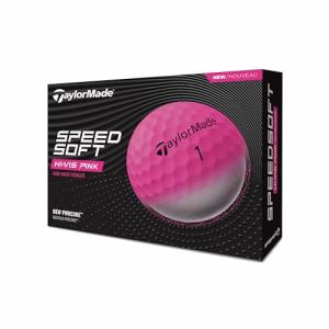 Taylormade 2025 SpeedSoft Pink Golf Balls