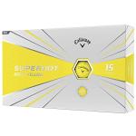 Callaway SuperHot Bold Matte Yellow Golf Balls