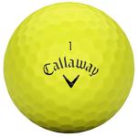 Callaway SuperHot Bold Matte Yellow Golf Balls