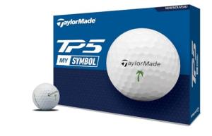 TaylorMade 2024 TP5 Palm Tree Golf Balls Dozen