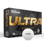 Wilson Ultra Straight Golf Balls - 15 Pack