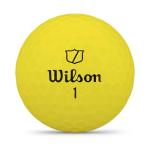 Wilson Triad Yellow Golf Balls - 12 Pack