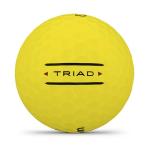 Wilson Triad Yellow Golf Balls - 12 Pack