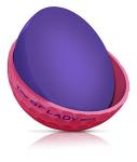 Srixon Soft Feel Lady Golf Balls, Passion Pink