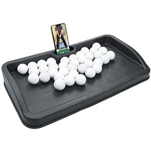 Golf Ball Tray with Phone Holder and 100 Capacity