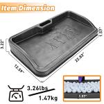 Golf Ball Tray with Phone Holder and 100 Capacity